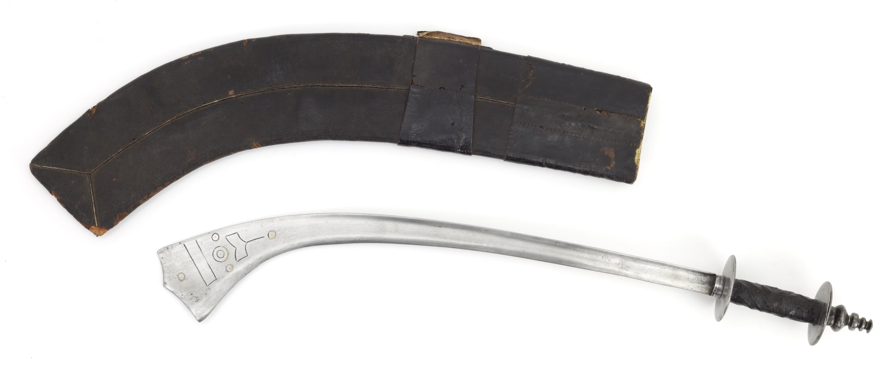 Rare early kora sword